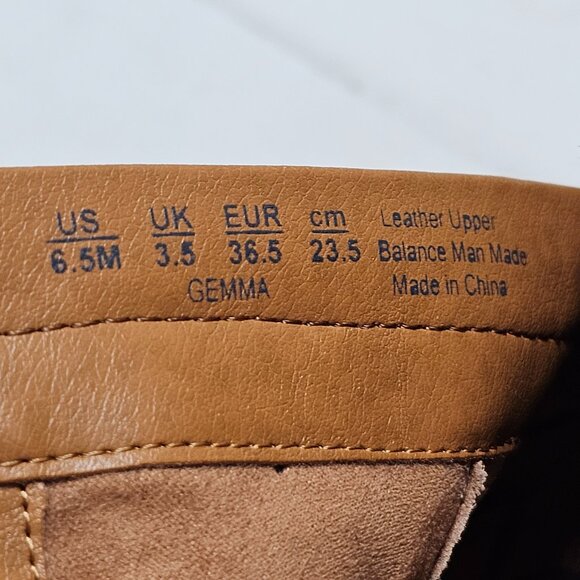 Zodiac Gemma Leather Block Heel Combat Lace-up Zip Boots Green Women's 6.5M - Picture 10 of 10